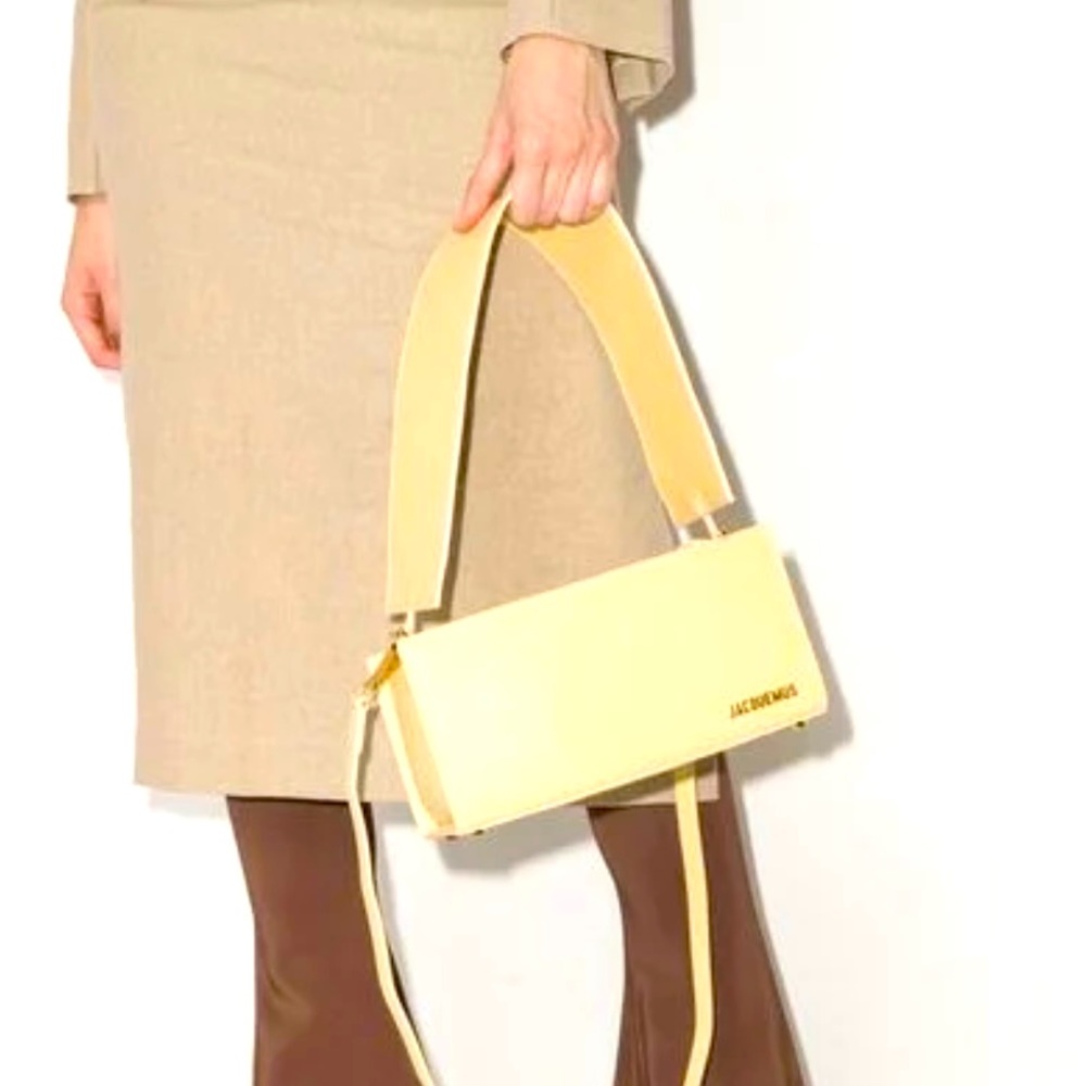 Jacquemus Yellow Le Rectangle Shoulder Bag